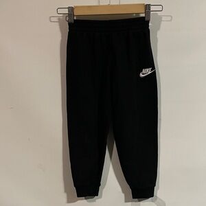 Nike Kids Black joggers Sweatpants